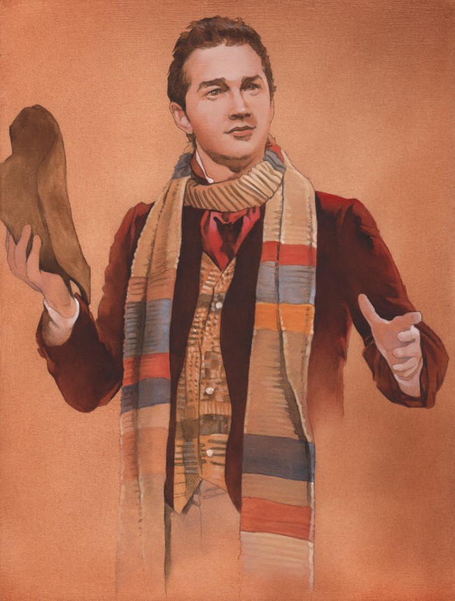 Doctor Who Shia LaBeouf As Every Version Of The Timelord