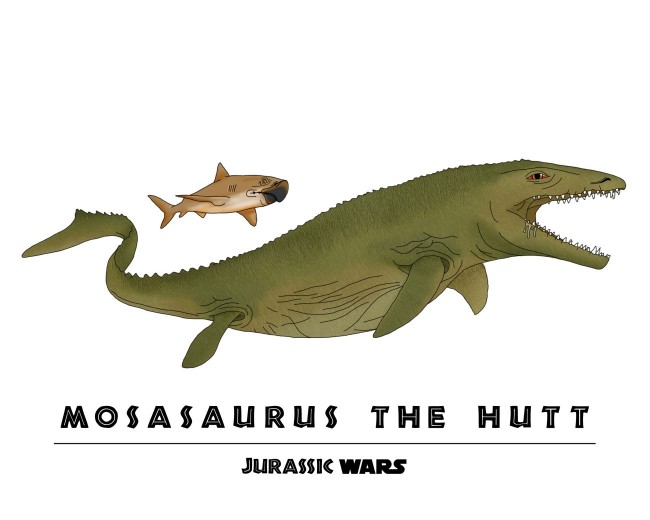 JURASSIC WARS  Star Wars Dinosaur Mash-Ups