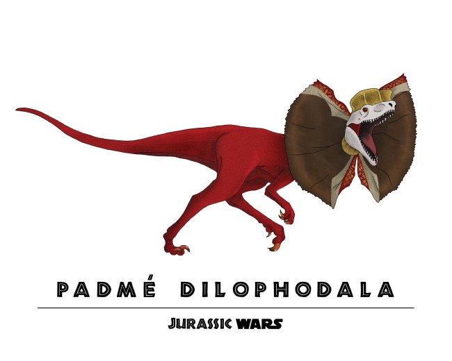 JURASSIC WARS  Star Wars Dinosaur Mash-Ups