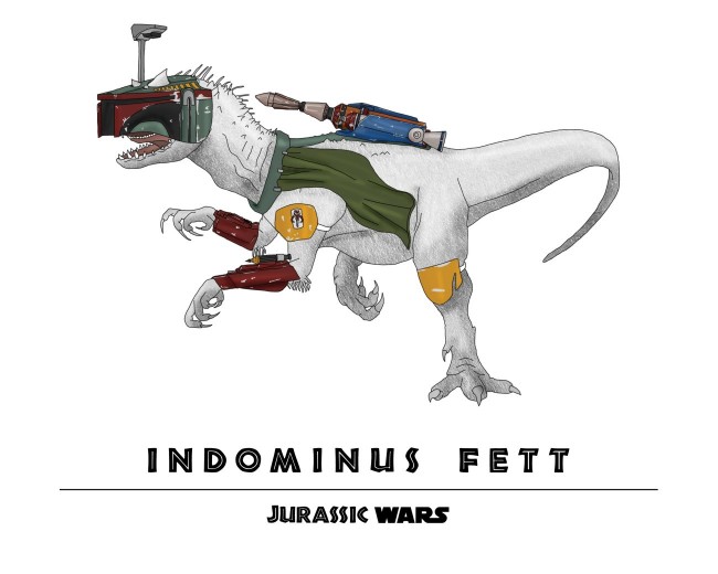 JURASSIC WARS  Star Wars Dinosaur Mash-Ups