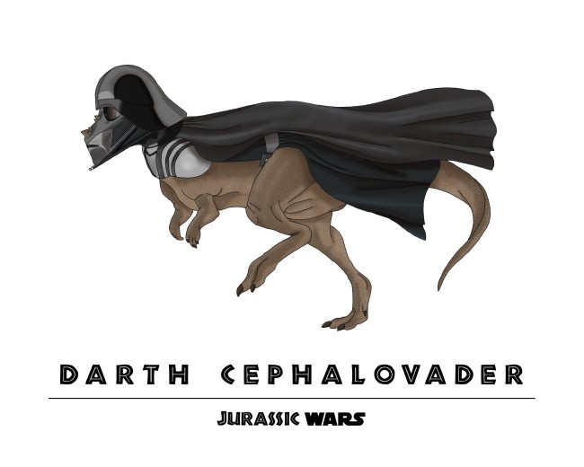 JURASSIC WARS  Star Wars Dinosaur Mash-Ups