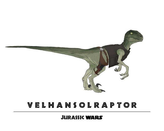 JURASSIC WARS  Star Wars Dinosaur Mash-Ups