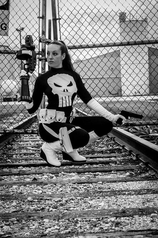Lady Punisher Cosplay