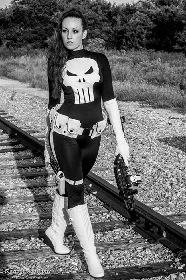 Lady Punisher Cosplay