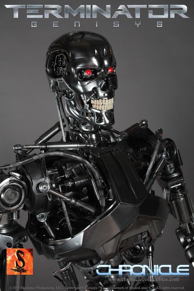 Life Size Terminator Genisys Endoskeleton
