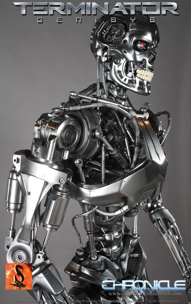 Life Size Terminator Genisys Endoskeleton