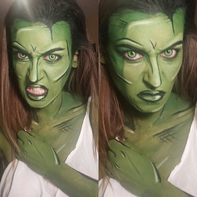 Makeup Transforms People Into Comic Book Characters