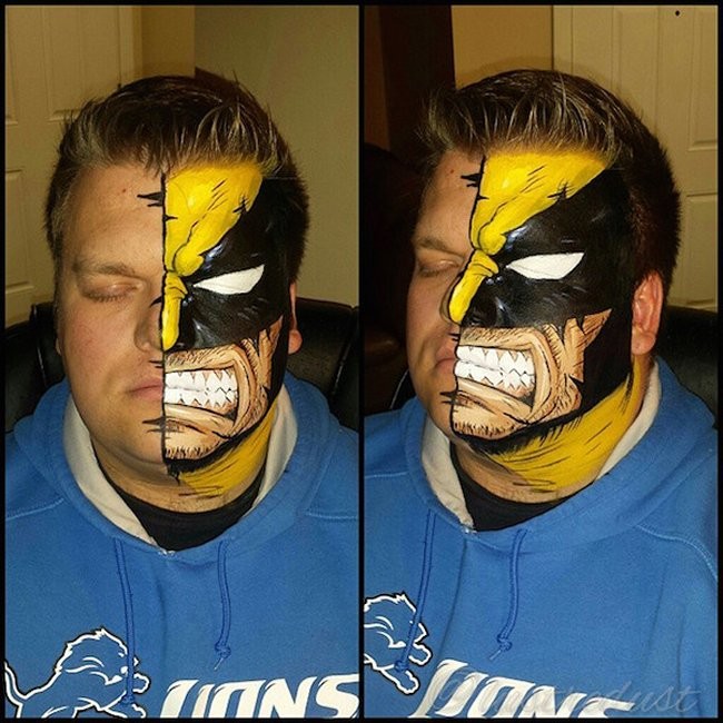 Makeup Transforms People Into Comic Book Characters