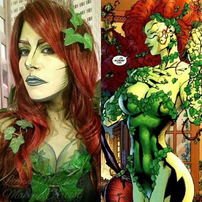 Makeup Transforms People Into Comic Book Characters