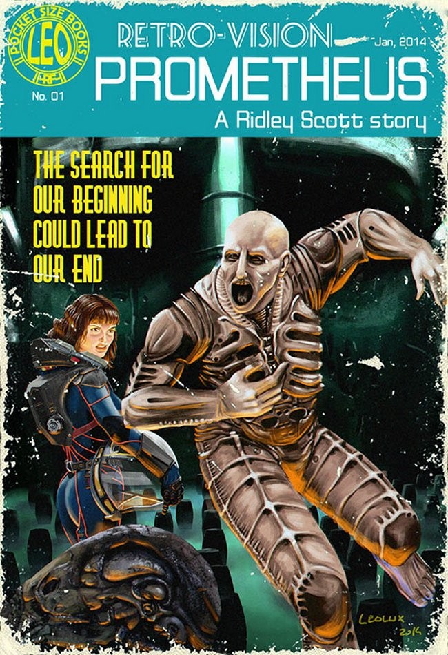 Sci-Fi Pulp Covers