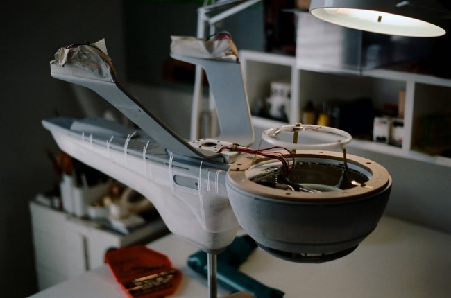 Star Trek Behind The Scenes Photos Of The U.S.S. Pasteur