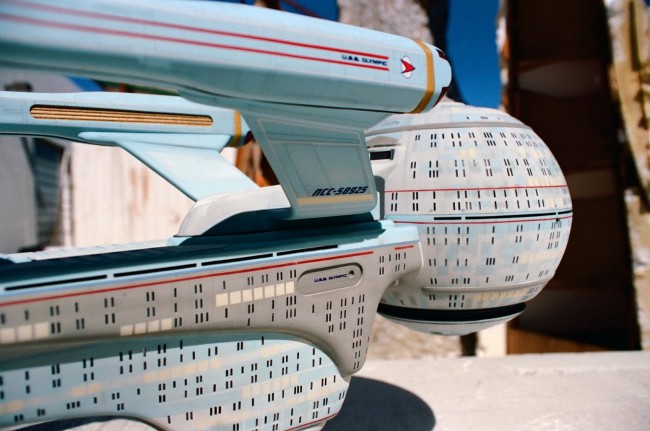 Star Trek Behind The Scenes Photos Of The U.S.S. Pasteur