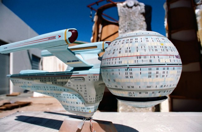 Star Trek Behind The Scenes Photos Of The U.S.S. Pasteur