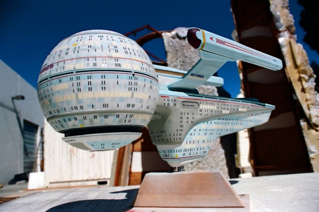 Star Trek Behind The Scenes Photos Of The U.S.S. Pasteur