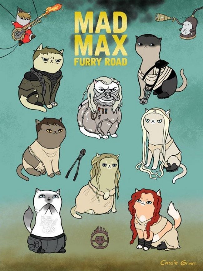 Your Favorite Geek Characters As Cats 3