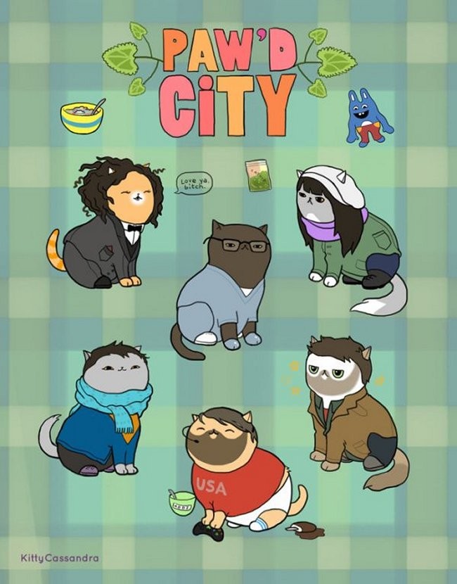 Your Favorite Geek Characters As Cats 