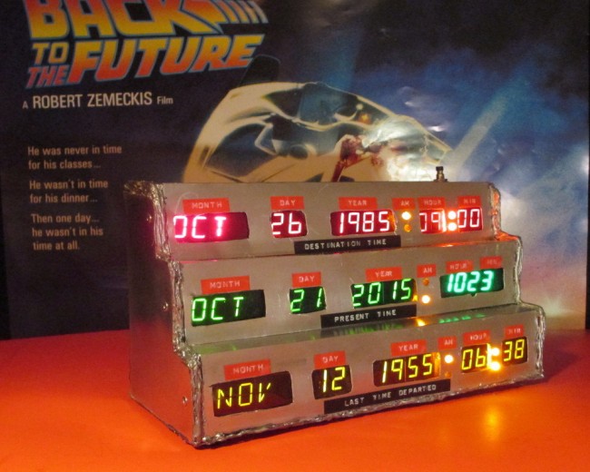 back to the future clock