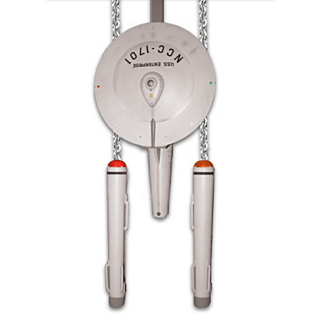 bradford exchange star trek cuckoo clock