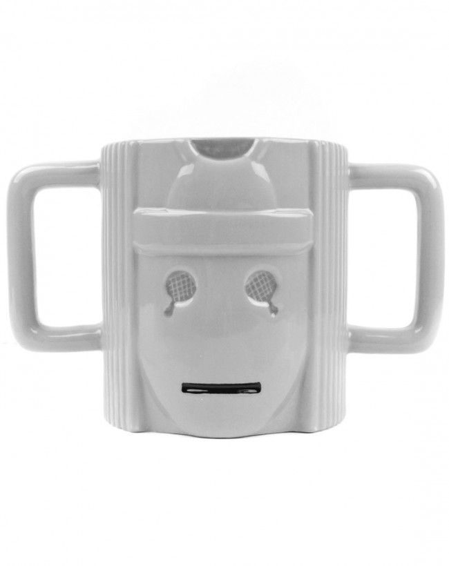dr who cyberman mug