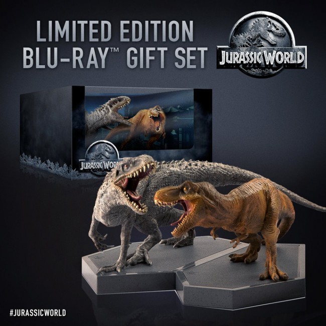 jurassic world limited edition blu ray gift set