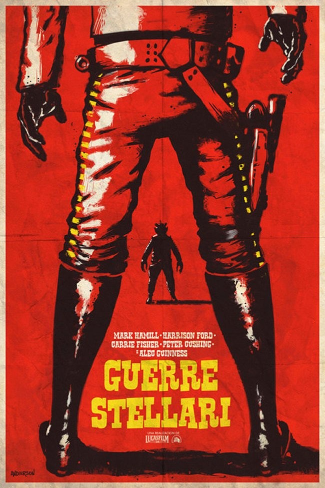 star wars spaghetti western posters