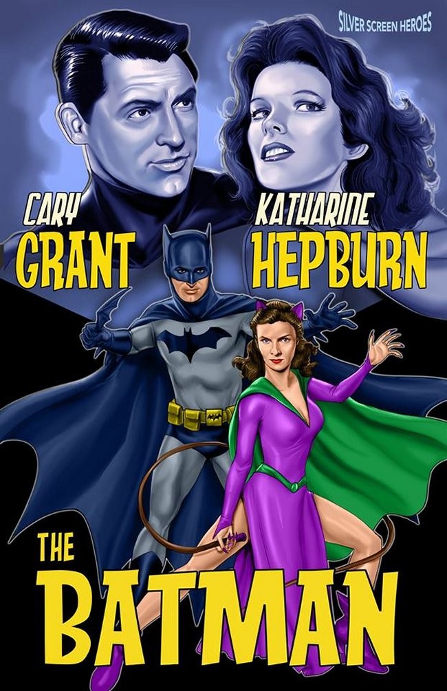 Classic Hollywood Stars in Superhero Movies