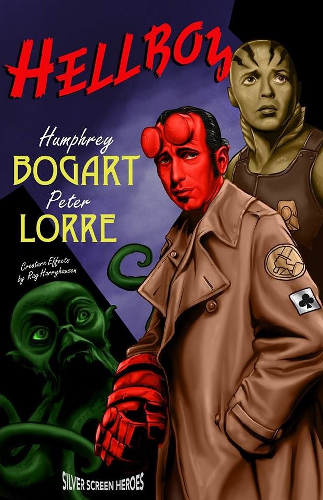 Classic Hollywood Stars in Superhero Movies