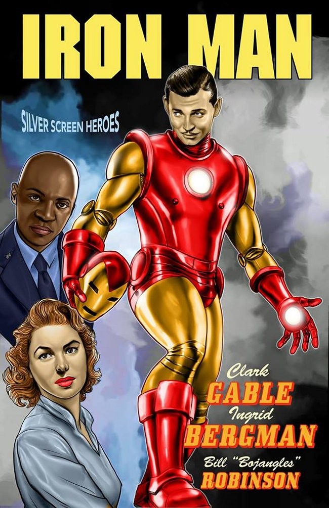Classic Hollywood Stars in Superhero Movies