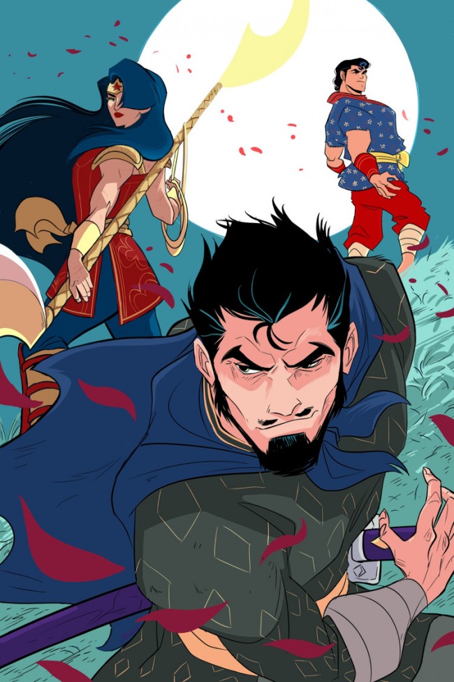DC Superheroes Reimagined As Samurai Warriors