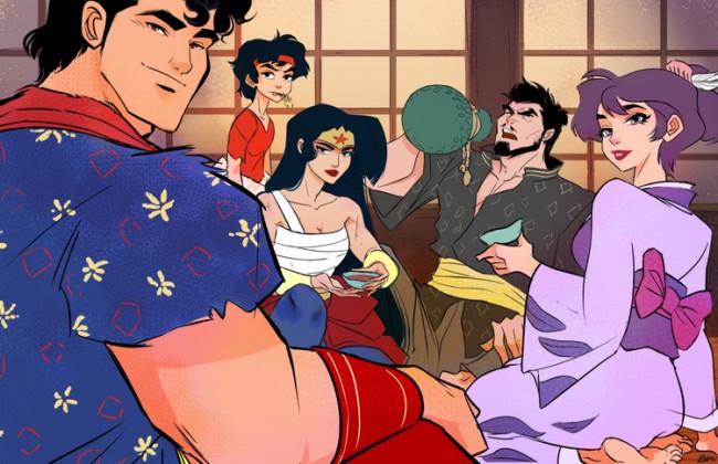 DC Superheroes Reimagined As Samurai Warriors
