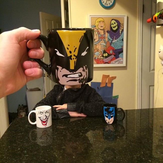 Dad Turns His Kids Into Superheroes