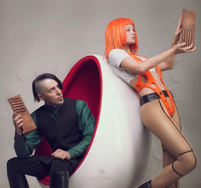 Leeloo From The Fifth Element Cosplay