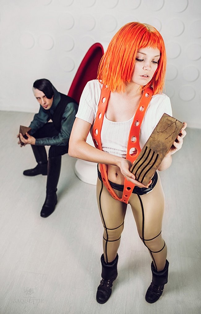 Leeloo From The Fifth Element Cosplay