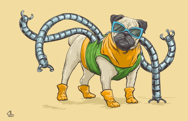 Marvel Superheroes As Dogs