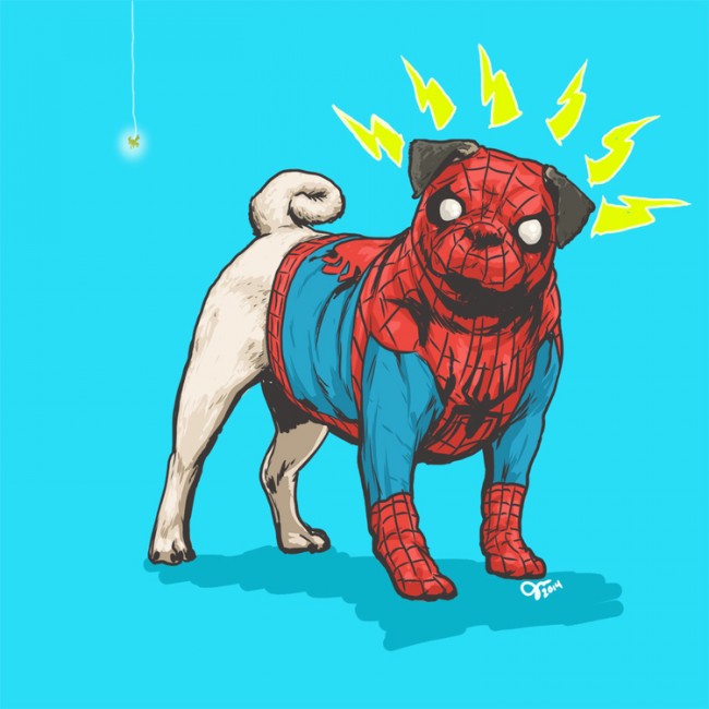Marvel Superheroes As Dogs