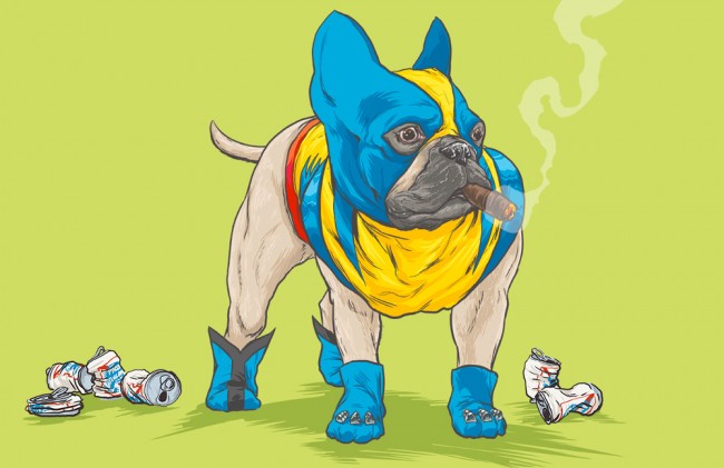 Marvel Superheroes As Dogs