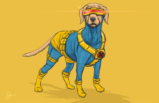 Marvel Superheroes As Dogs