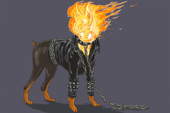 Marvel Superheroes As Dogs