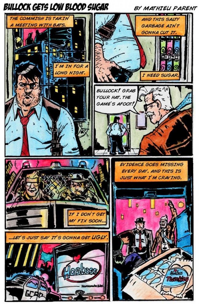 Modern Day Superhero Hostess Comic Book Ads