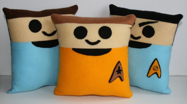 Star Trek Mini Felt Cushions