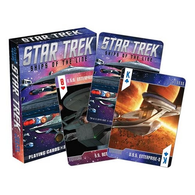 Star Trek Ships of the Line Playing Cards