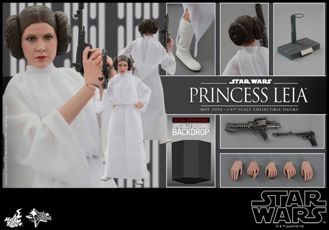 Star Wars Princess Leia Collectible Figure From Hot Toys