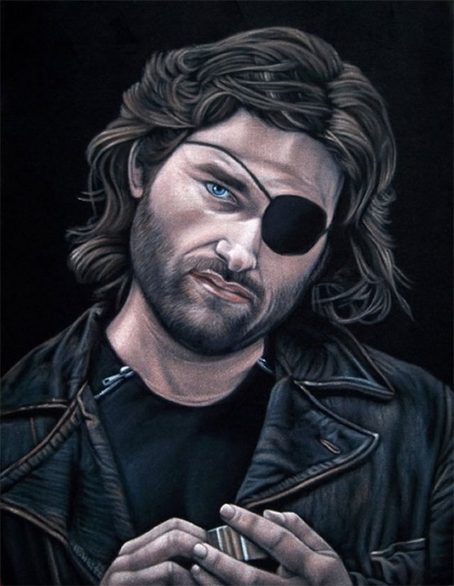geeky black velvet paintings
