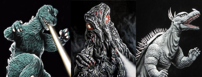 geeky black velvet paintings