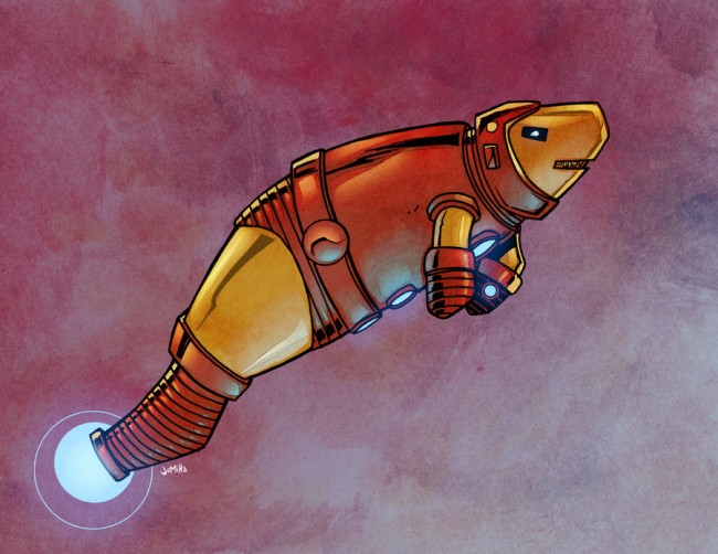 superheroes as manatees
