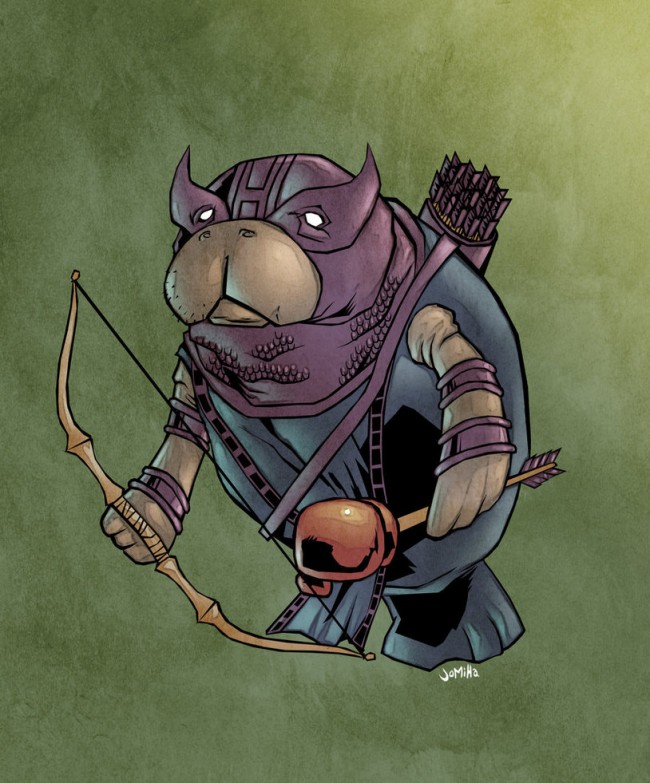 superheroes as manatees