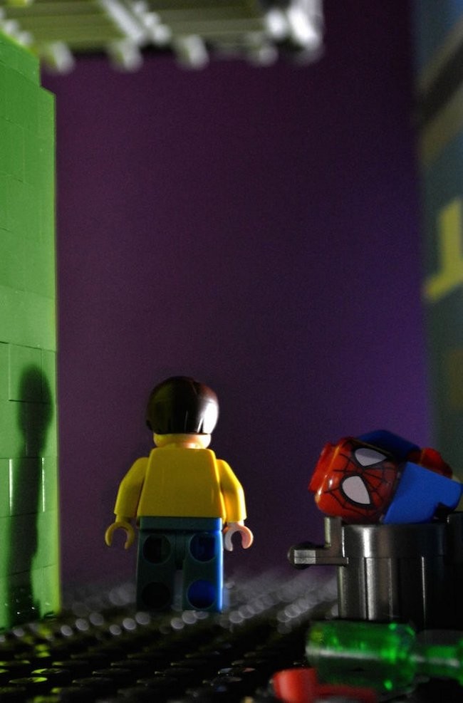 Classic Comic Book Covers Recreated In LEGO