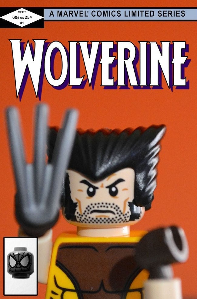 Classic Comic Book Covers Recreated In LEGO
