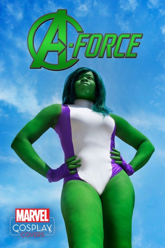 Cosplayers Will Appear on the Covers of Marvel Comics In October