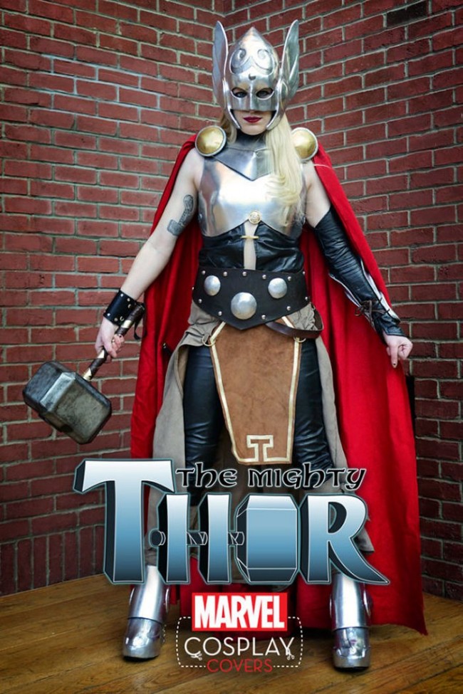 Cosplayers Will Appear on the Covers of Marvel Comics In October